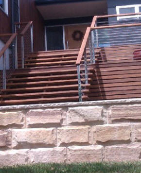 timber stairs